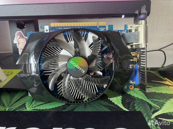 Видеокарта gigabyte GeForce GT 740 2gb