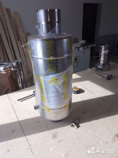 Продам теплообменник на трубу 115мм