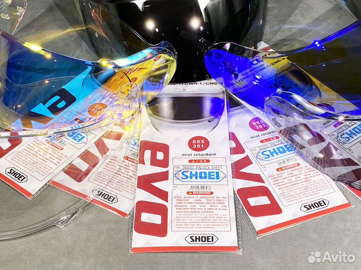 Визор CNS-3 Dark Smoke вместе с Пинлоком DKS301