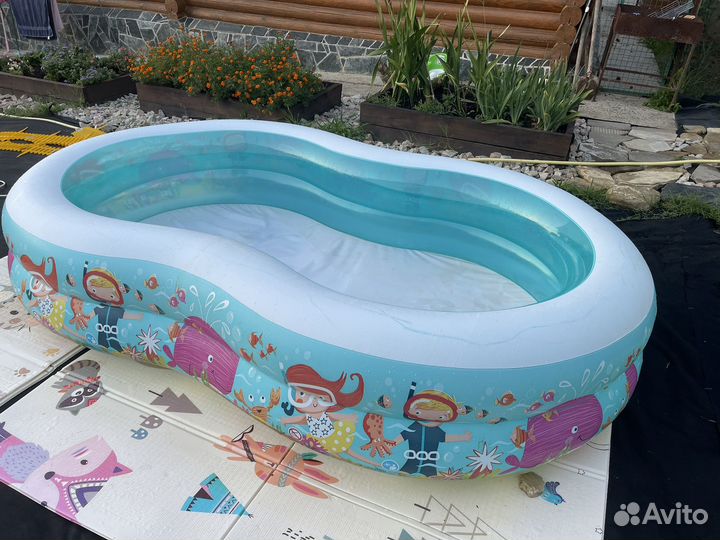 Надувной бассейн intex