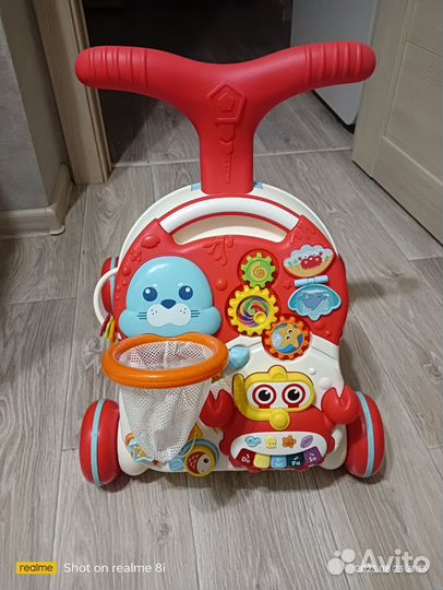 Ходунки каталка 2 в 1
