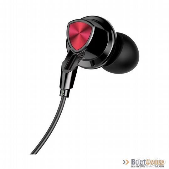 Наушники с микрофоном Baseus P04 черный