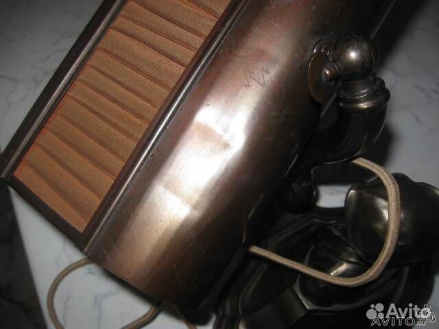 Антикварный лампа с бюстом 1930 -е гг Франция