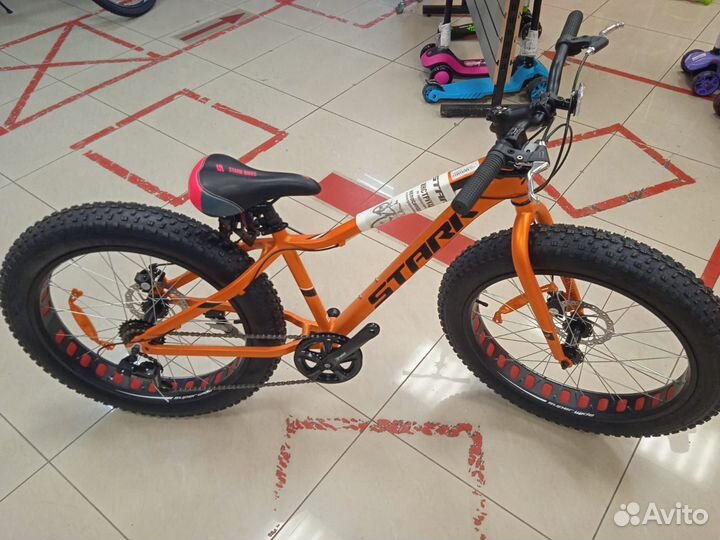 Велосипед Stark Rocket Fat 24.1 D (2021) Фэтбайк