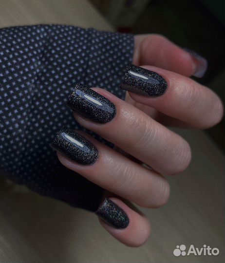 Маникюр гель лак, наращивание