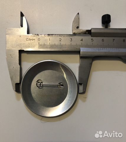 Закатные значки нижняя часть заготовки 58мм