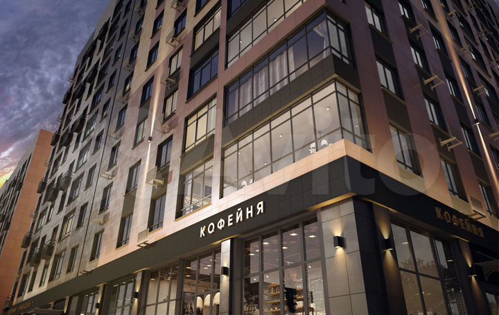 1-к. квартира, 37 м², 4/9 эт.