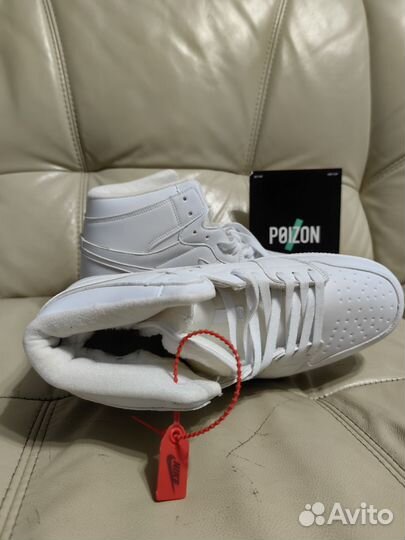 Кроссовки Nike air jordan 1 high зимние