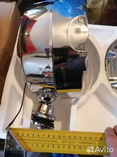 Противотуманые фары 2шт д- 20см металл