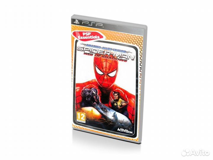 Spider-Man Web of Shadows Essentials, б/у, англ