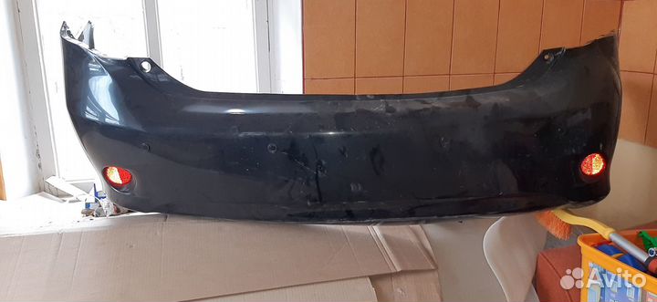 Задний бампер Toyota Corolla 1.6 AMT, 2007