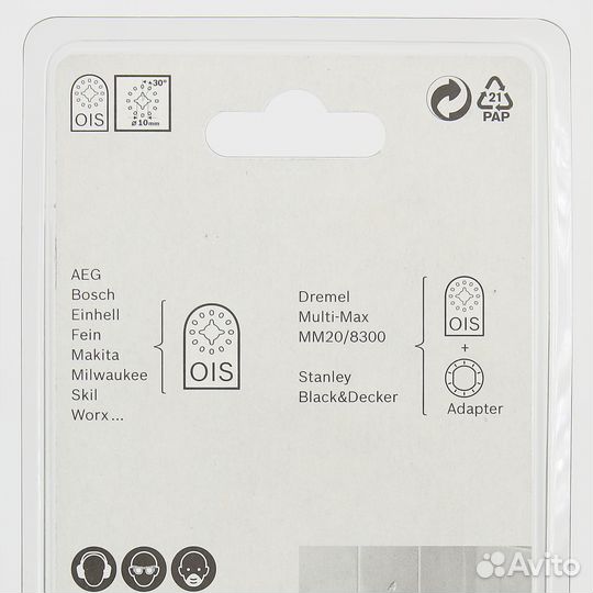 Пильный диск bosch 2609256952 ACZ 85 RT OIS