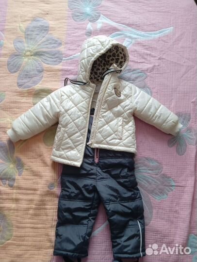 Куртка демисезонная полукомбинезон