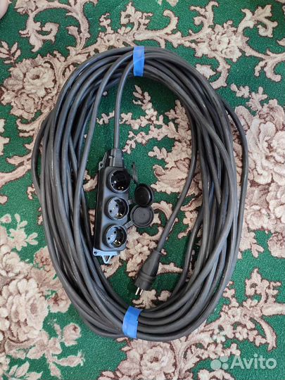 Удлинитель силовой кг-хл 25м. Морозостойкий