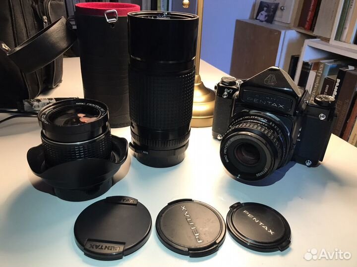Asaxi pentax 6x7 + обьективы пленка