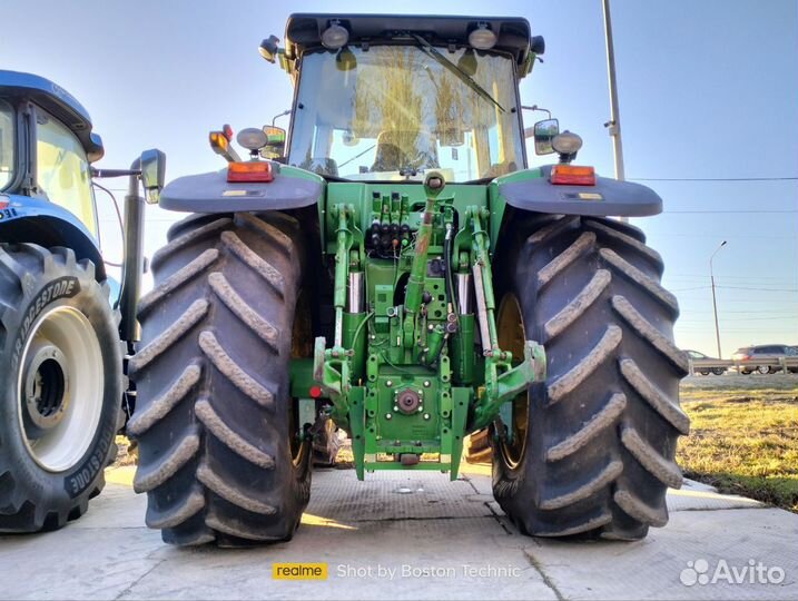 Трактор John Deere 7830, 2016