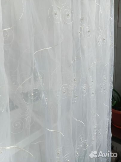 Шторы тюль бу