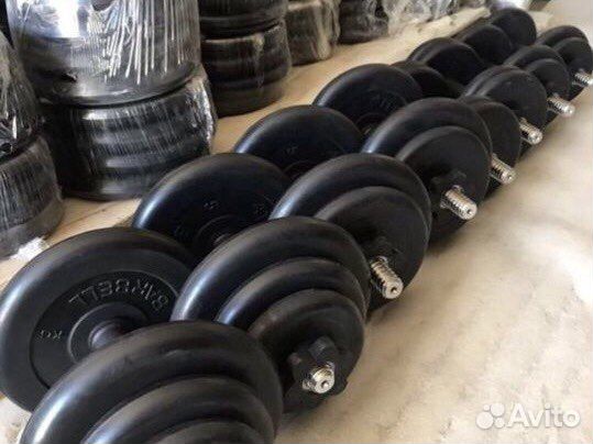 Разборные гантели MB Barbell Atlet от 4,5 до 42 кг