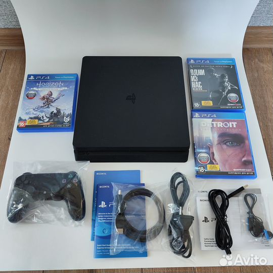 Игровая приставка Sony PS4 Slim 1Tb Меганабор