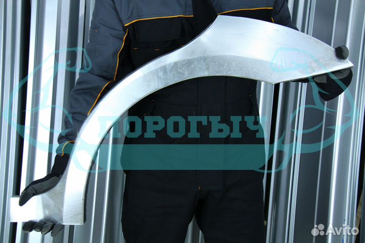 Ремонтная арка Chevrolet Aveo T250 седан левая