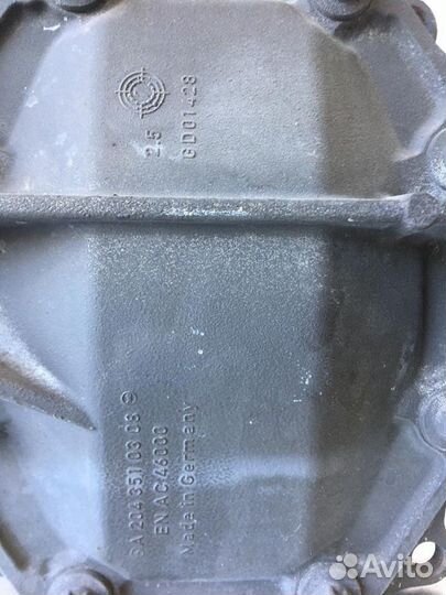 Задний редуктор mercedes W204