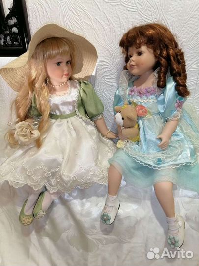 Кукла фарфоровая коллекционная