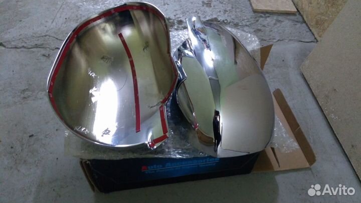 Накладки на зеркала Mitsubishi ASX