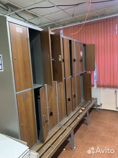 Металлические шкафчики бу