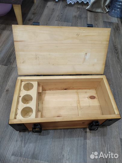 Ящик деревянный коробка от водки Red army