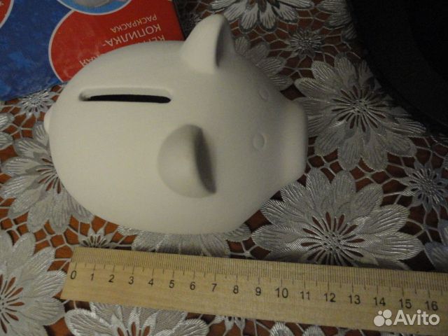 Керамическая копилка-раскраска 