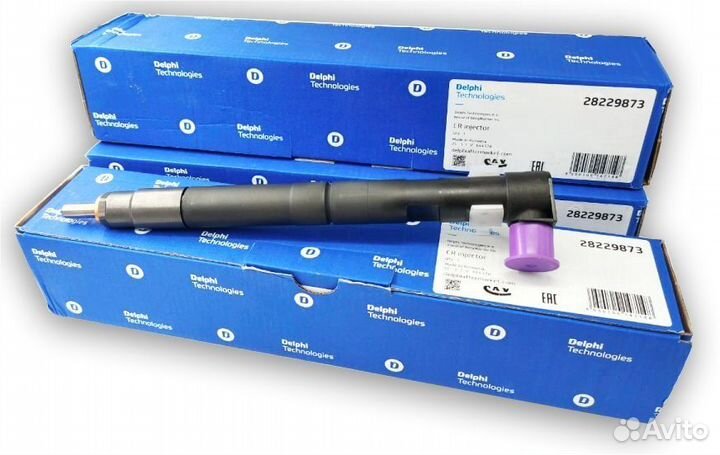 Форсунка топливная Delphi 28229873 (33800-4A710) E