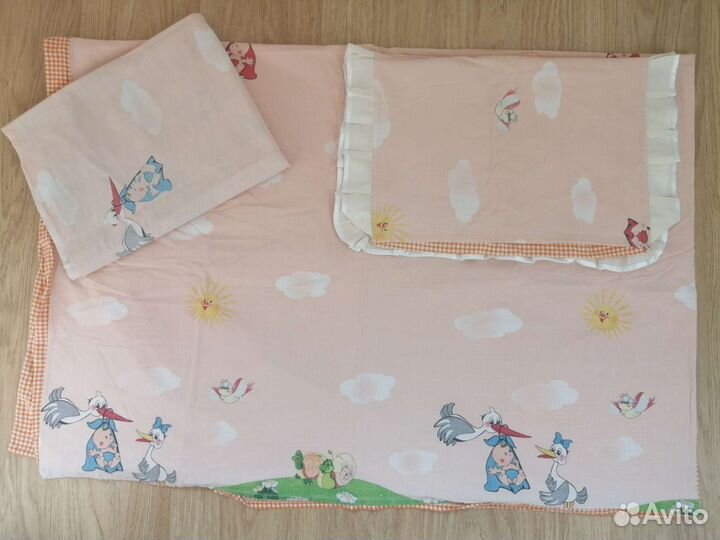 Постельное белье в детскую кроватку