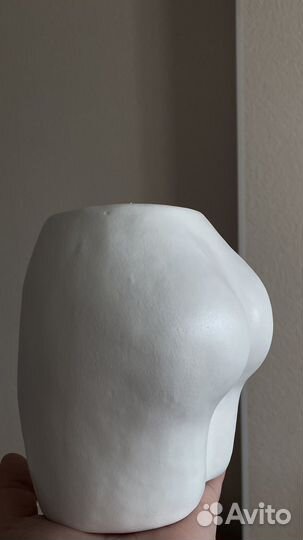 Кашпо попа керамика