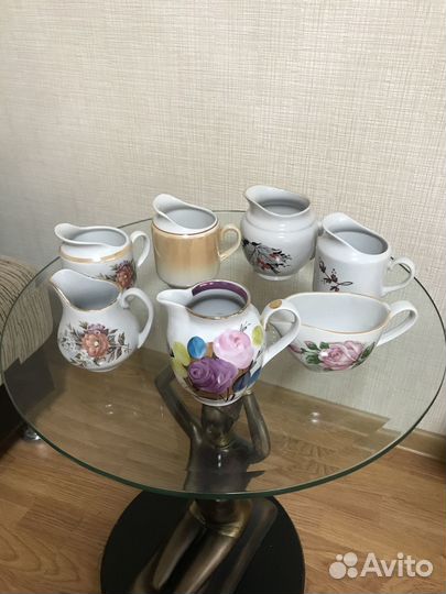 Молочники и соусник винтаж СССР