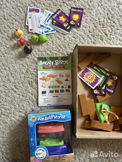 Angry Birds настольная игра