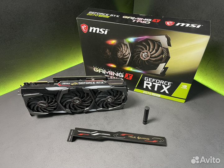 Видеокарта RTX 2070 Super Msi Gaming x Trio
