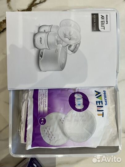 Молокоотсос avent электрический
