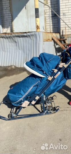 Санки коляска ника