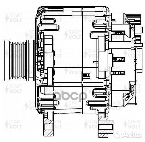 Генератор VAG Transporter T5 (03) /Crafter (06