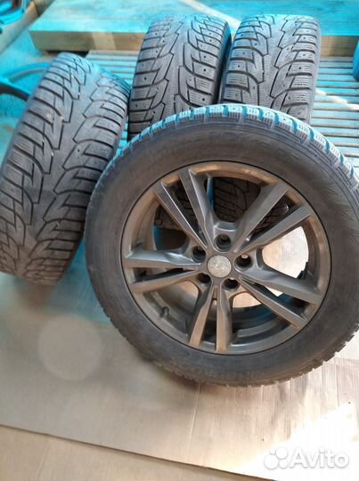 235/55/17 литые диски и зимняя резина