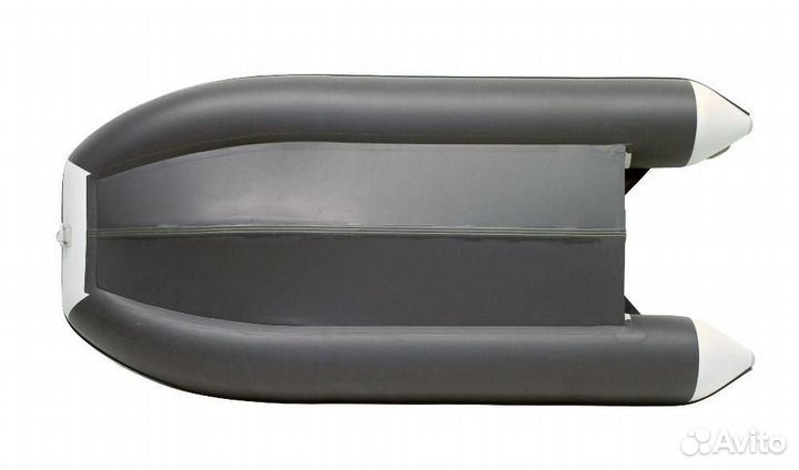 Лодка пвх Посейдон Викинг-360 Н серый/черный