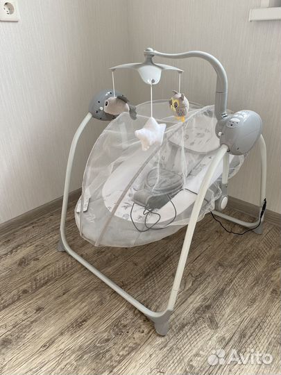 Электронные качели для новорожденных