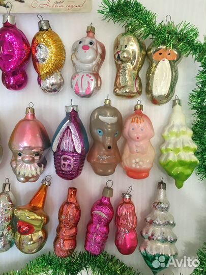 Елочные игрушки ссср,лесовик гном елочка