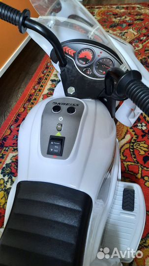 Детский мотоцикл на аккумуляторе