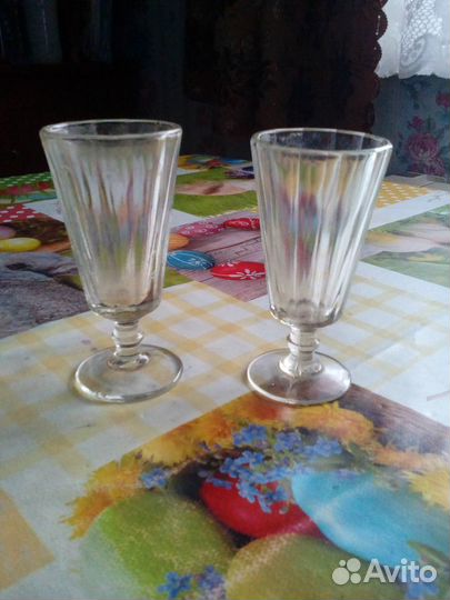 Лафитники и хрустальные кружки СССР