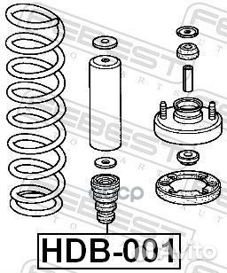 Отбойник амортизатора переднего Honda CR-V