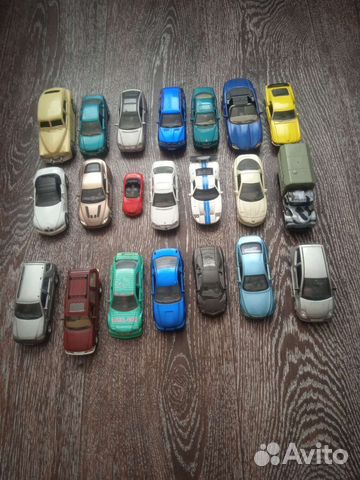 Машинки Welly пакетом