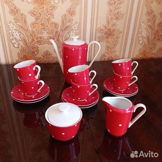 Сервиз чайно-кофейный Kahla, ГДР