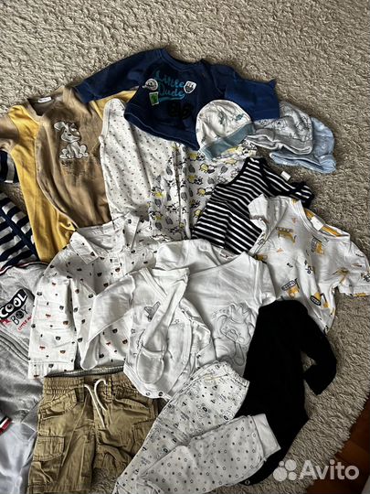 Вещи пакетом на мальчика