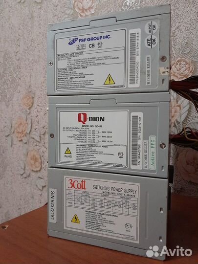 Блоки питания для пк от 250 до 450 watt